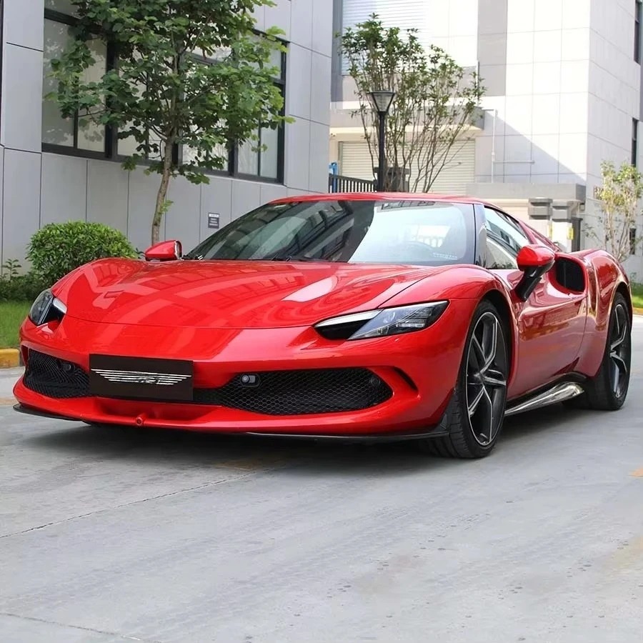 OEM Style Dry Carbon Fiber 296 GTB 2022 2023 Front Lip Rear Diffuser Body Kit New Condition Bumper Type F171